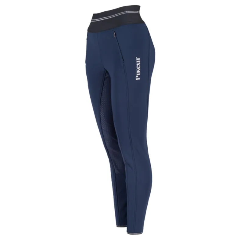 Pikeur Gia Grip Athleisure Softshell Breeches - Night Blue